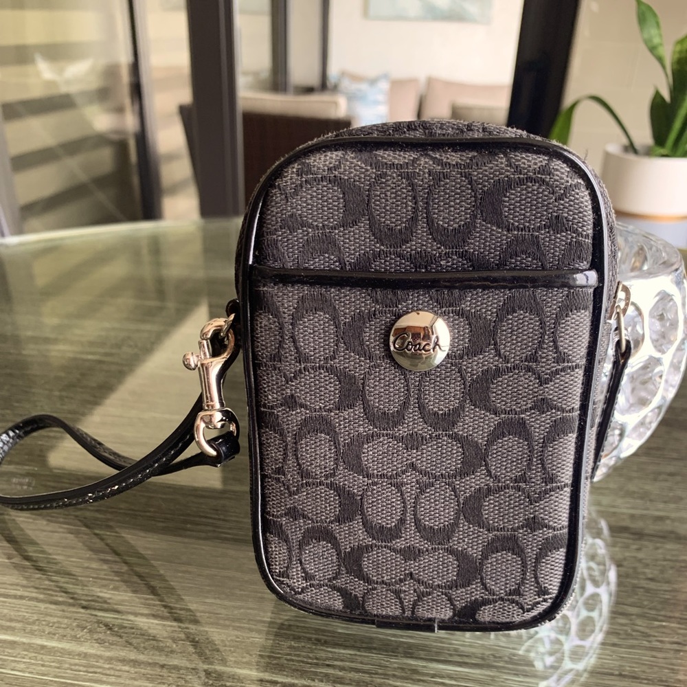 Coach Camera case in Black